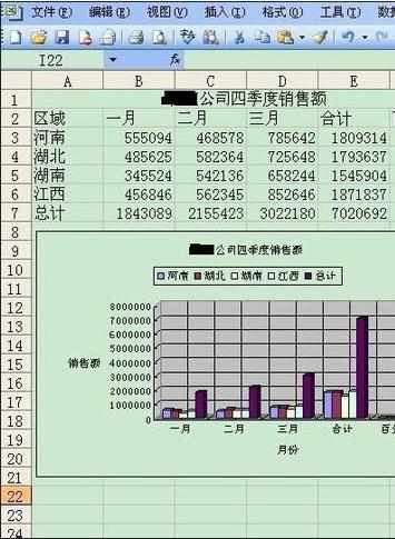 excel2003插入图表的方法