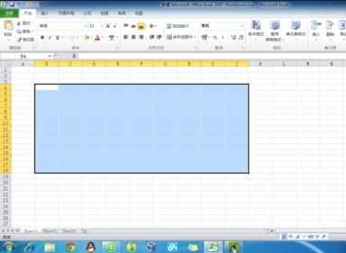 excel2003显示网格线的教程