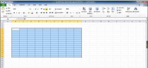 excel2003显示网格线的教程