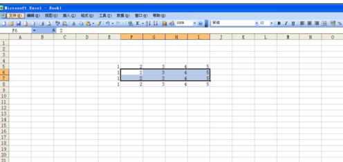 excel2003隐藏单元格的方法