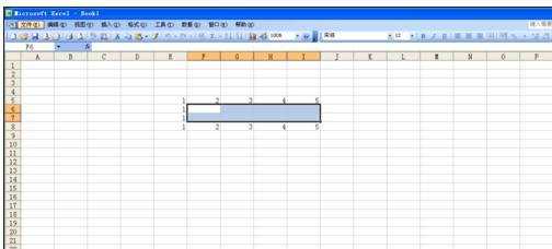 excel2003隐藏单元格的方法