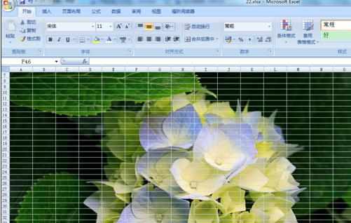 excel2007插入背景的教程