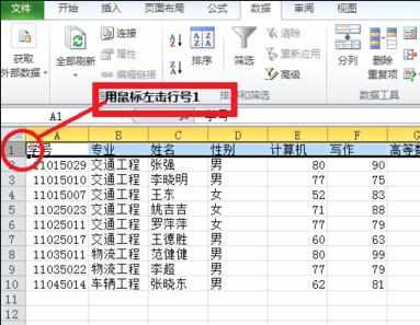 excel2010使用自动筛选功能的教程