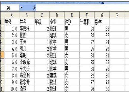 excel表格高级筛选的用法