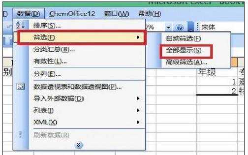 excel表格高级筛选的用法