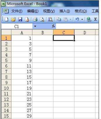 excel2003自动填充柄的用法