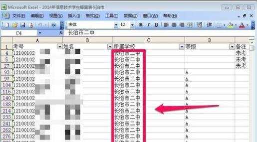 excel2003数据筛选的使用教程