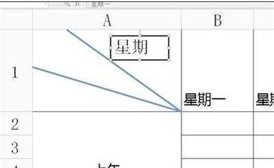 excel表格画双斜线的方法