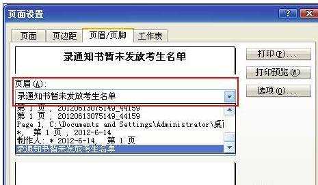 excel2003添加页码的教程