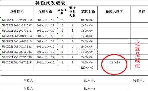 excel表格加减乘除混合运算的教程