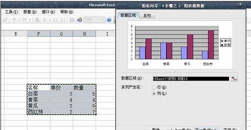 excel表格内建立图表的教程