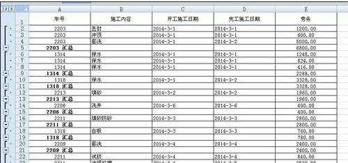 excel2007数据分类的教程