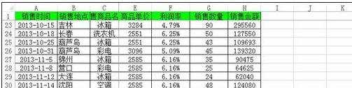 excel表格冻结的教程