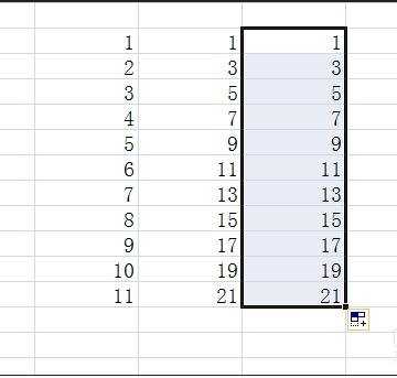 excel填充序列的方法