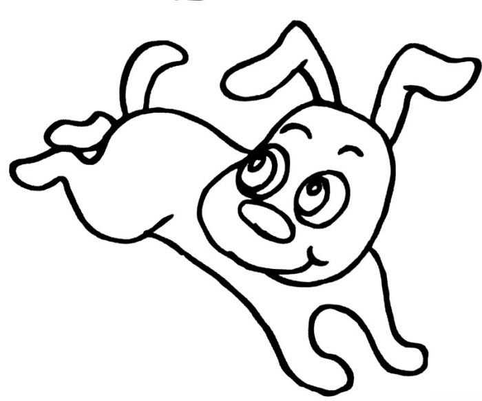 狗简笔画图5