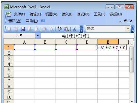 excel求乘积的公式用法