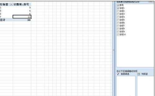 excel2007制作数据透视表的教程