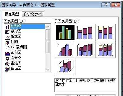 excel创建图表的教程