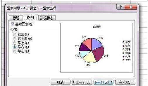 excel表格制作饼图的方法