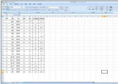 excel2007设置数据保护的教程