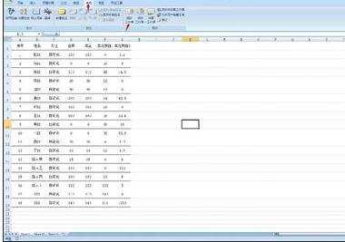 excel2007设置数据保护的教程