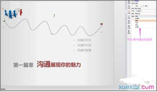 ppt2013怎样设置图片按设定路线飞行