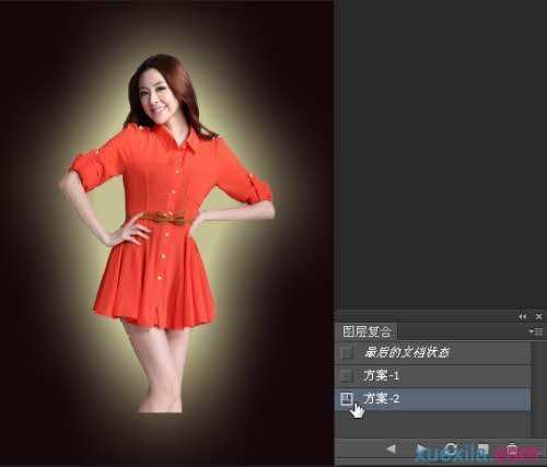 photoshop图层复合面板使用教程