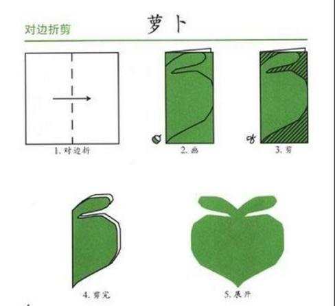 植物对称剪纸图案大全