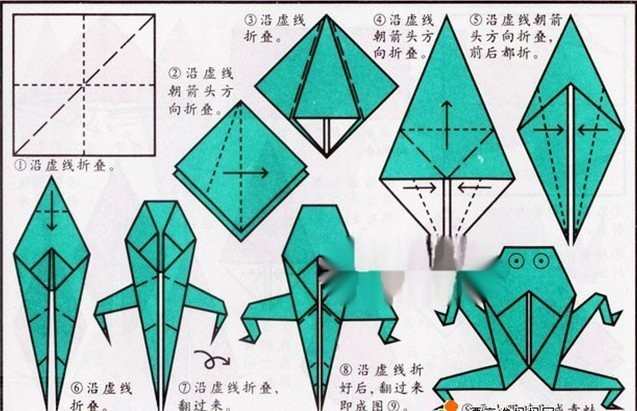 超简单折纸大全图解教程