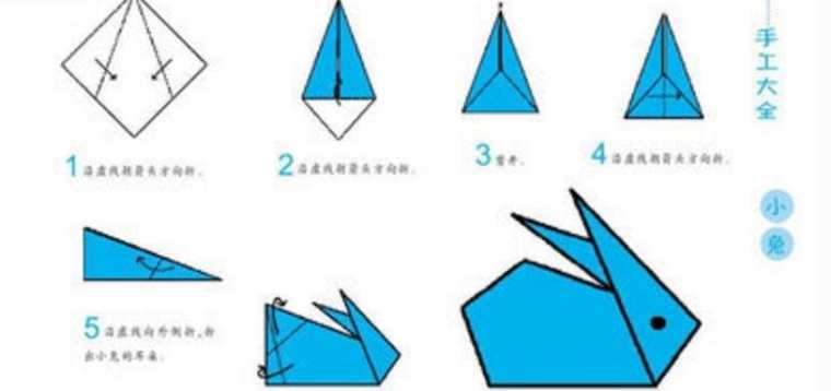 超简单折纸大全图解教程