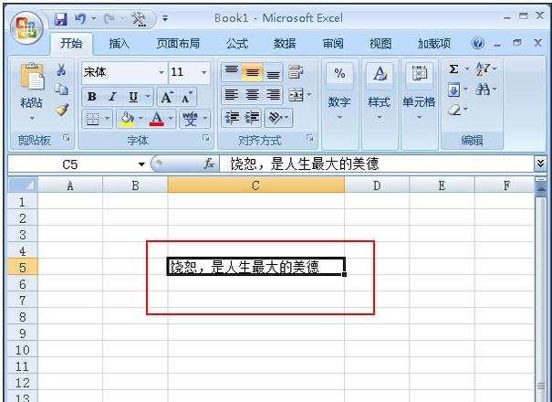 excel2007数据调整列宽的方法