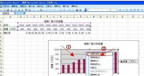 excel制作柱状图的方法