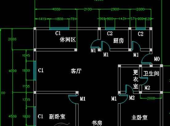 cad室内平面设计教程