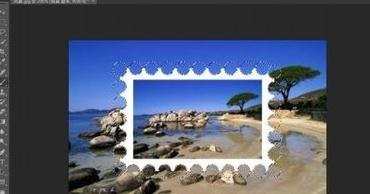 photoshopcs6如何制作邮票