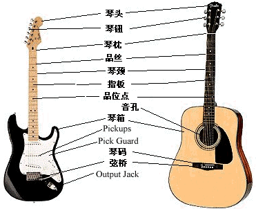 初学吉他的右手指法