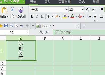 wps表格中文字竖排法怎么设置