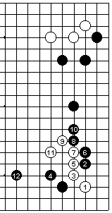 围棋挂角与夹攻：挂角方式的选择