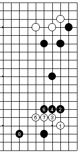 围棋挂角与夹攻：挂角方式的选择