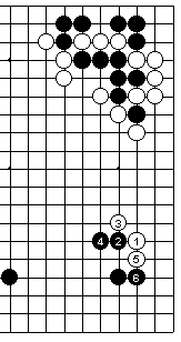 围棋挂角与夹攻：挂角方式的选择