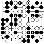 围棋官子的种类和收官原则：逆收官子的原则