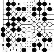 围棋官子的种类和收官原则：逆收官子的原则