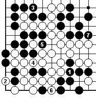 围棋官子的种类和收官原则：逆收官子的原则