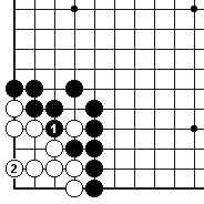 围棋官子的种类和收官原则：逆收官子的原则