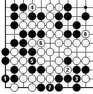 围棋官子的种类和收官原则：逆收官子的原则