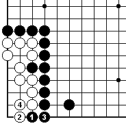 围棋官子的种类和收官原则：逆收官子的原则