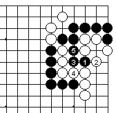 围棋死活棋的技巧：各类手筋