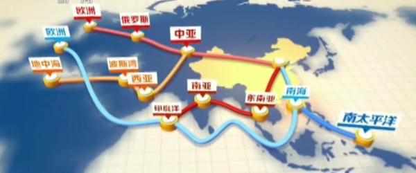 一带一路沿线国家地图，一带一路包括哪些国家