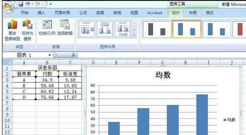 excel2007添加误差线的教程