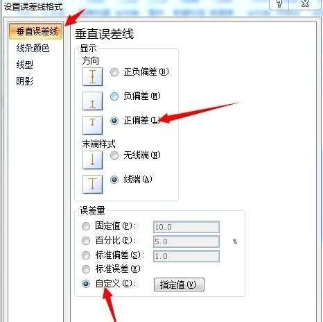 excel2007添加误差线的教程