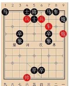 中国象棋杀法——二鬼拍门